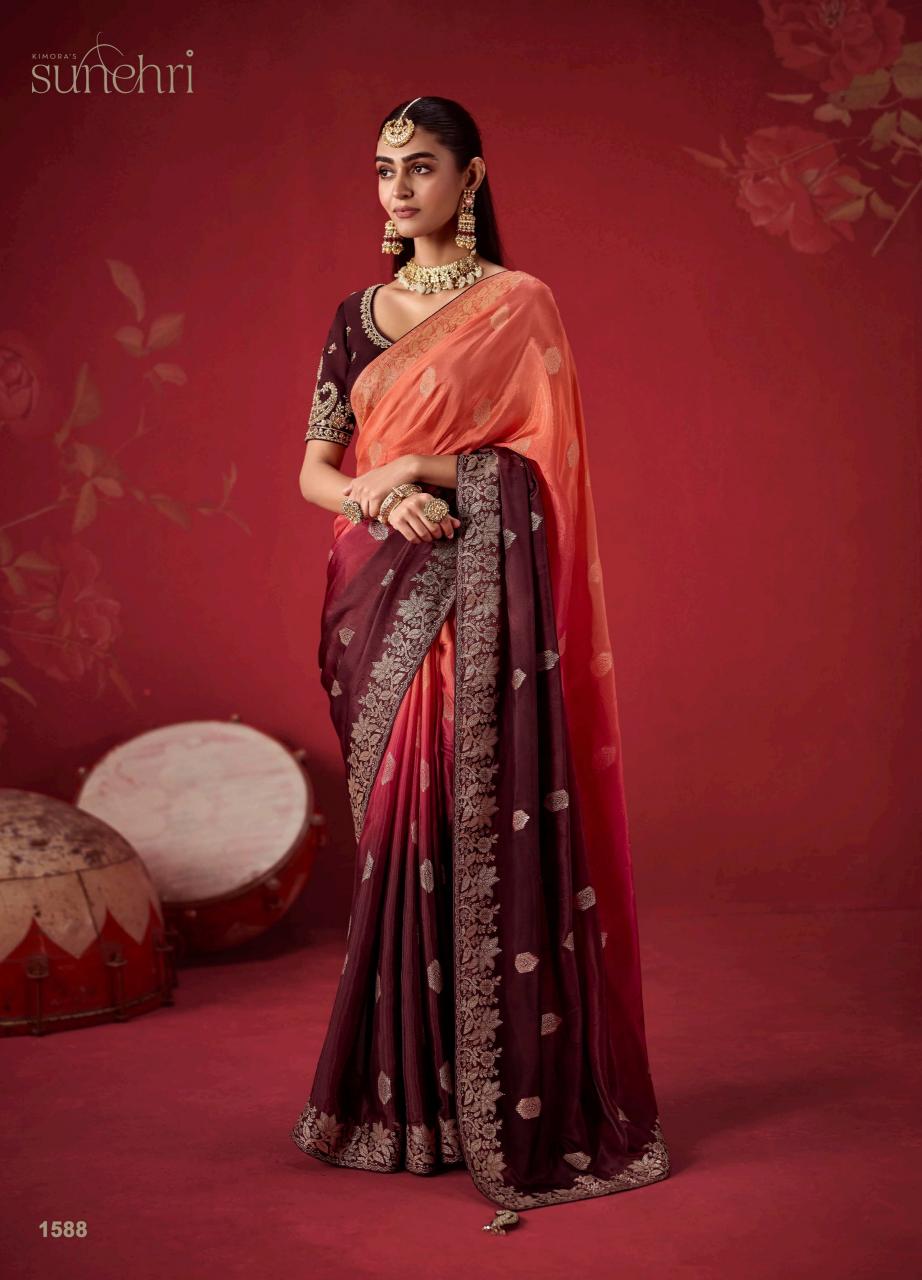 Kimora The Royal Edit catalog uppada sarees online wholesalers - Sanvari Fashion