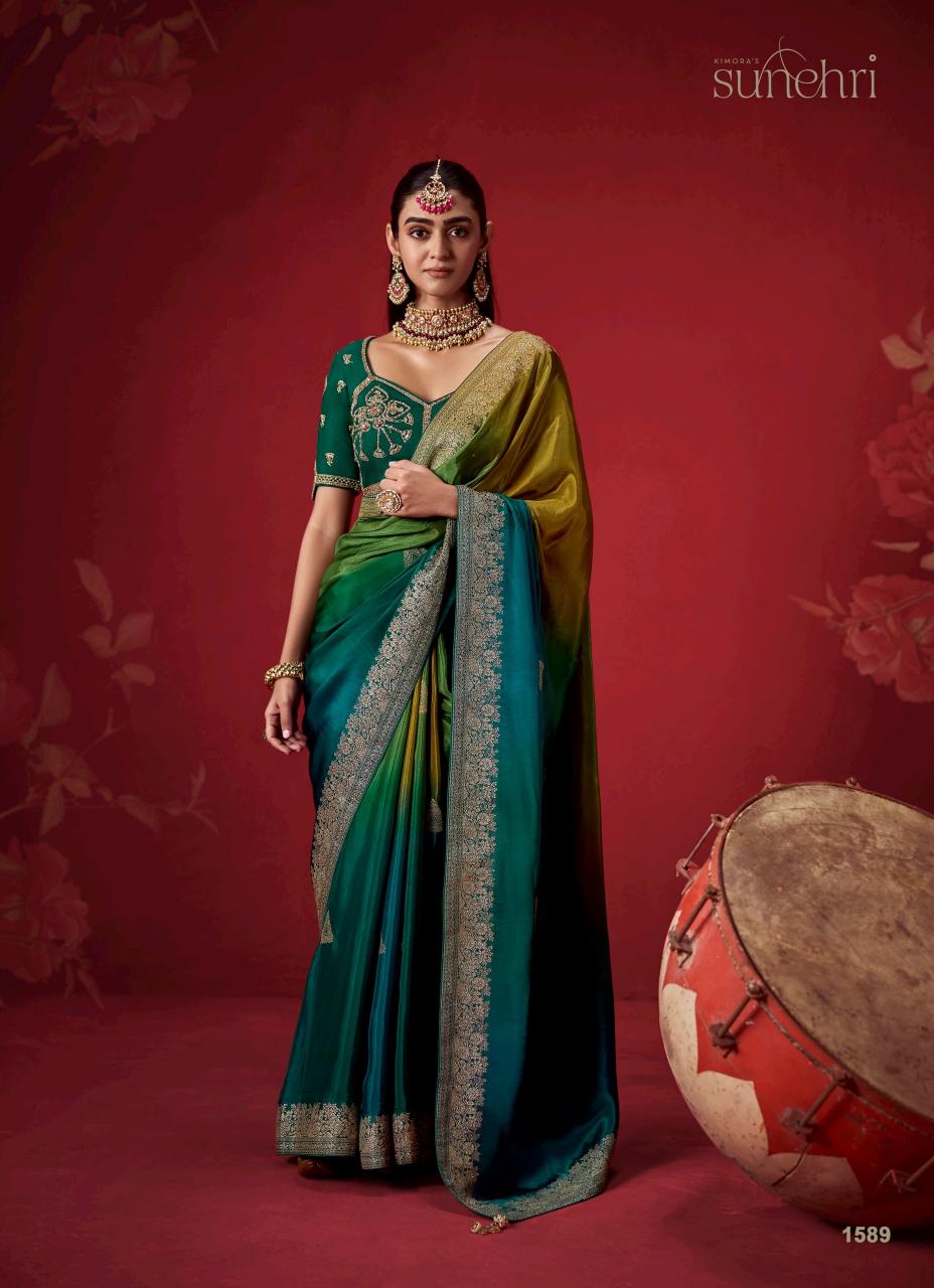 Kimora The Royal Edit catalog uppada sarees online wholesalers - Sanvari Fashion