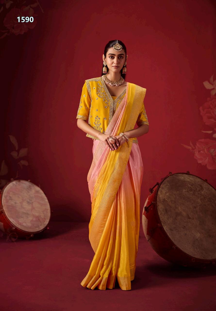 Kimora The Royal Edit catalog uppada sarees online wholesalers - Sanvari Fashion