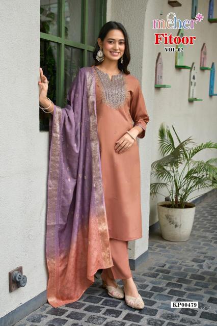 Meher Fitoor vol 2 catalog ladies kurtis in agra on wholesale - Sanvari Fashion