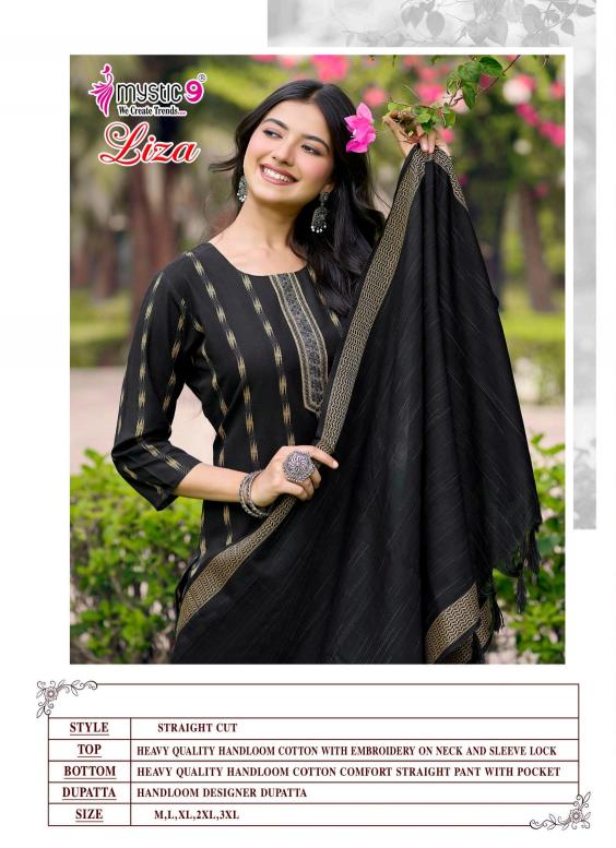 Mystic 9 Liza Vol 5 catalog womens kurtis wholesale market in kurla - Sanvari Fashion