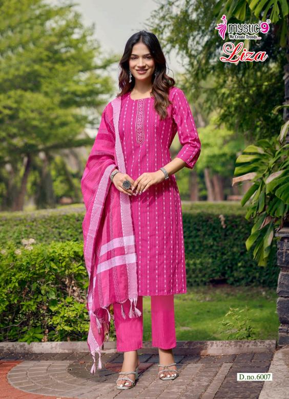 Mystic 9 Liza Vol 5 catalog womens kurtis wholesale market in kurla - Sanvari Fashion