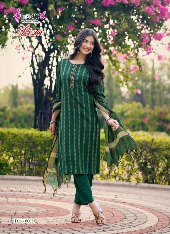 Mystic 9 Liza Vol 5 catalog womens kurtis wholesale market in kurla - Sanvari Fashion