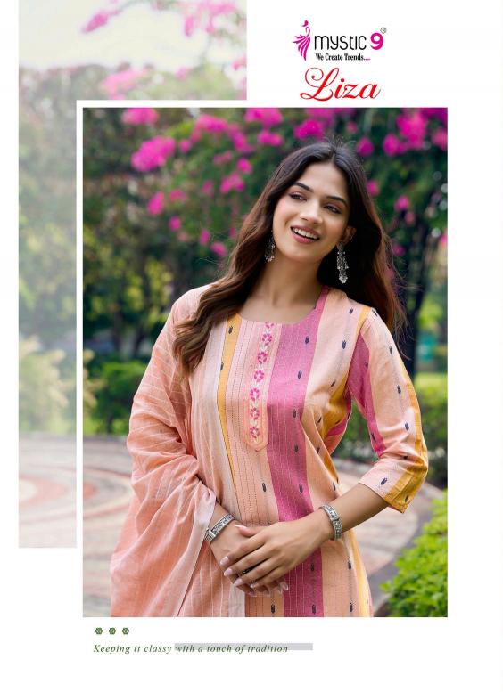Mystic 9 Liza Vol 5 catalog womens kurtis wholesale market in kurla - Sanvari Fashion