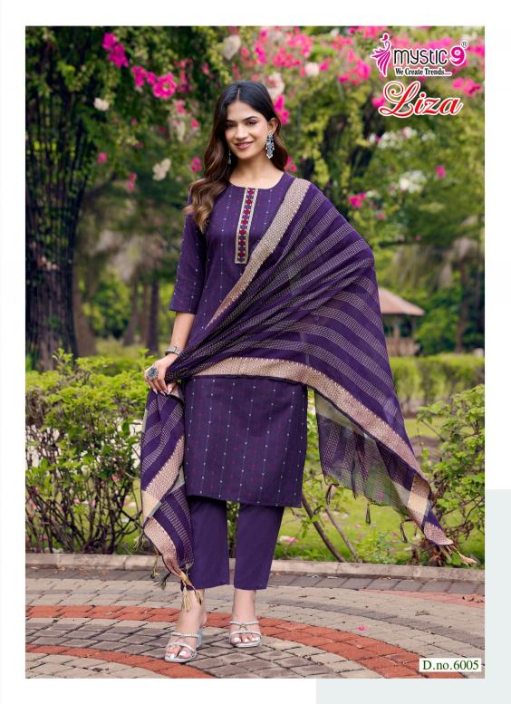 Mystic 9 Liza Vol 5 catalog womens kurtis wholesale market in kurla - Sanvari Fashion