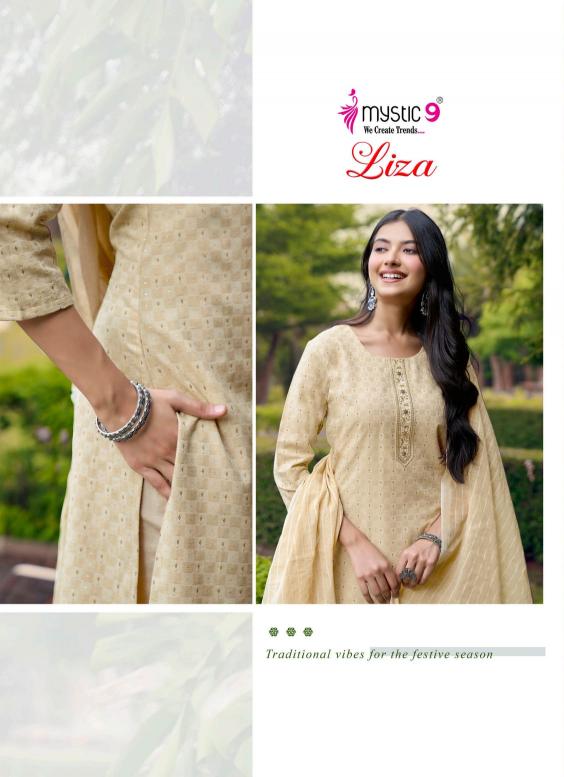 Mystic 9 Liza Vol 5 catalog womens kurtis wholesale market in kurla - Sanvari Fashion