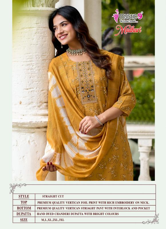 Mystic 9 Madhuri Vol 2 catalog jabalpur kurti wholesale market - Sanvari Fashion