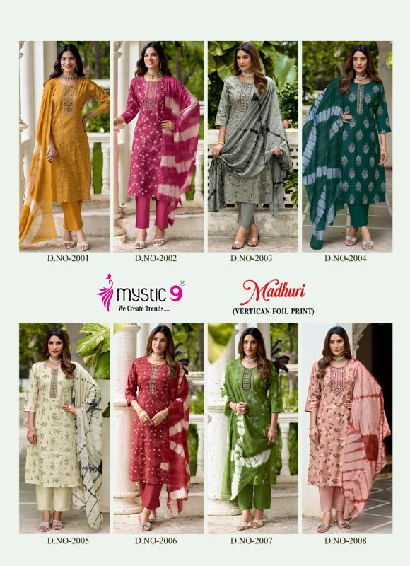 Mystic 9 Madhuri Vol 2 catalog jabalpur kurti wholesale market - Sanvari Fashion