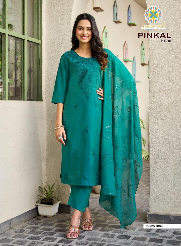 Passion Tree Pinkal vol 1 catalog kurtis wholesale in chickpet bangalore - Sanvari Fashion