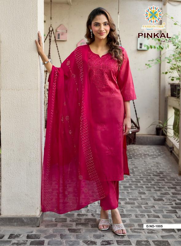 Passion Tree Pinkal vol 1 catalog kurtis wholesale in chickpet bangalore - Sanvari Fashion