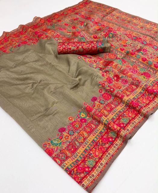 Rajtex Pure Kashmiri 05 catalog wholesale saree shops in mangalore - Sanvari Fashion