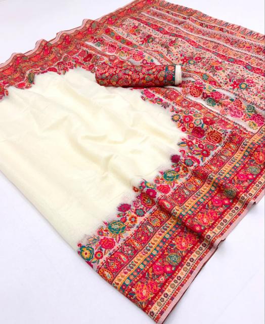 Rajtex Pure Kashmiri 05 catalog wholesale saree shops in mangalore - Sanvari Fashion