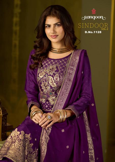 Rangoon Sindoor vol 2 catalog kurti fabrics material wholesale in coimbatore - Sanvari Fashion
