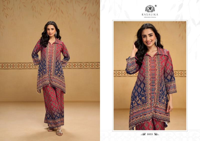 Rasalika Sukh catalog coord set wholesale for boutiques - Sanvari Fashion