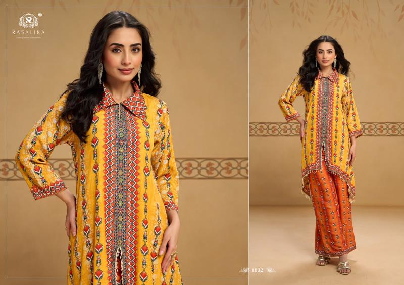 Rasalika Sukh catalog coord set wholesale for boutiques - Sanvari Fashion