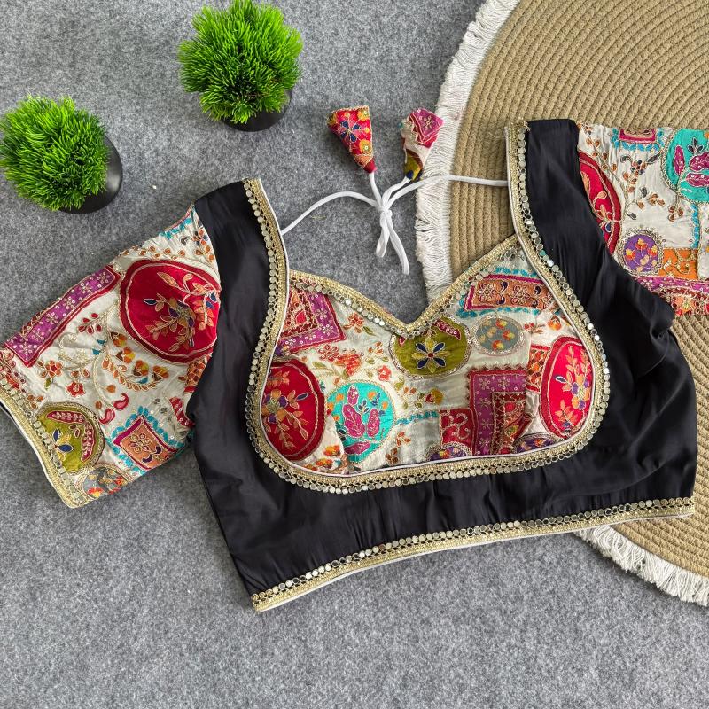 Sabella Mumtaz catalog redymade blouse for festival - Sanvari Fashion