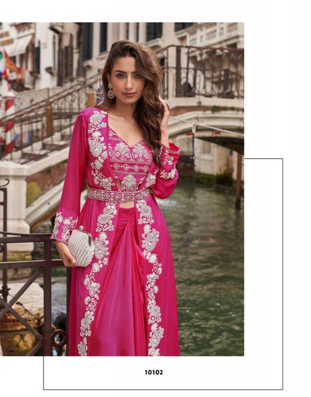Sayuri Melodi catalog desginer premium indo western dress for festival wear  - Sanvari Fashion
