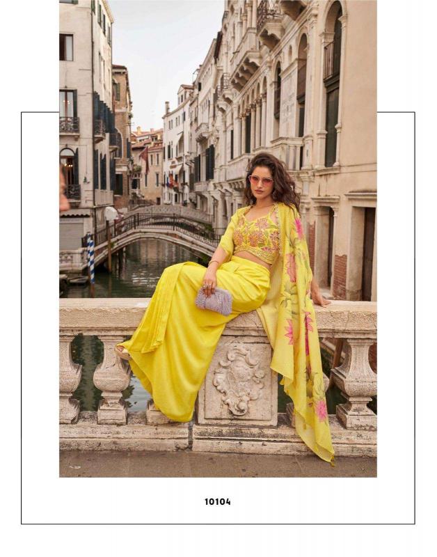 Sayuri Melodi catalog desginer premium indo western dress for festival wear  - Sanvari Fashion