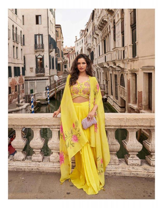 Sayuri Melodi catalog desginer premium indo western dress for festival wear  - Sanvari Fashion