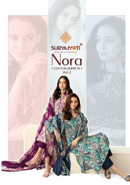 Suryajyoti Nora Vol – 2 – Dress Material Wholesale Catalog - Sanvari Fashion