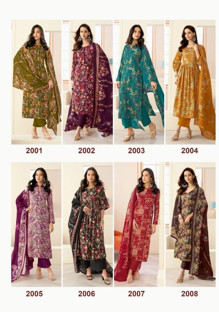 Suryajyoti Nora Vol – 2 – Dress Material Wholesale Catalog - Sanvari Fashion