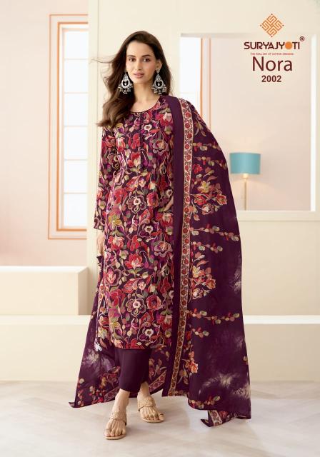 Suryajyoti Nora Vol – 2 – Dress Material Wholesale Catalog - Sanvari Fashion