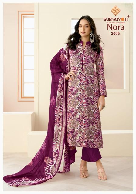 Suryajyoti Nora Vol – 2 – Dress Material Wholesale Catalog - Sanvari Fashion