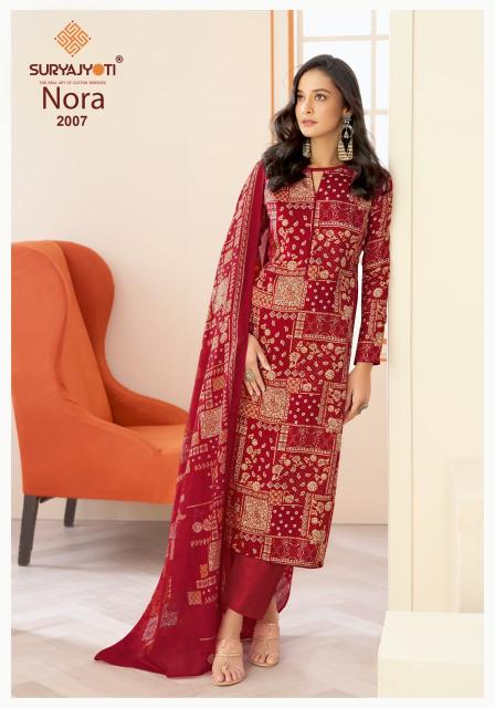 Suryajyoti Nora Vol – 2 – Dress Material Wholesale Catalog - Sanvari Fashion