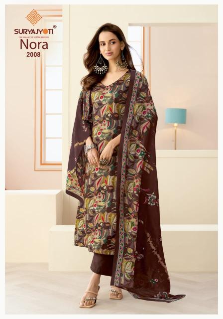 Suryajyoti Nora Vol – 2 – Dress Material Wholesale Catalog - Sanvari Fashion