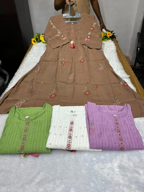 Vitara Kesari catalog branded kurtis wholesale in surat - Sanvari Fashion