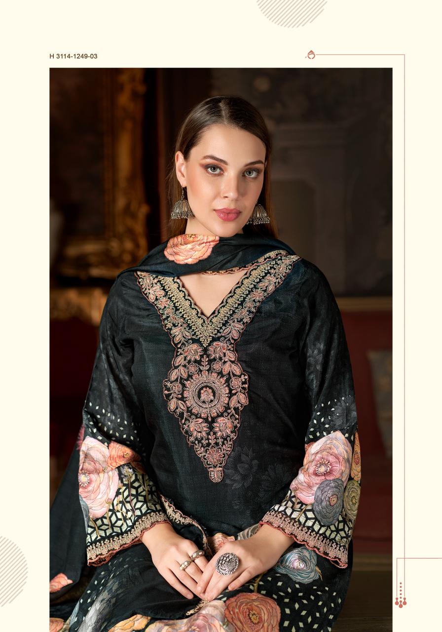 Alok Flora Belle vol 2 catalog wholesale ladies dress material in surat - Sanvari Fashion