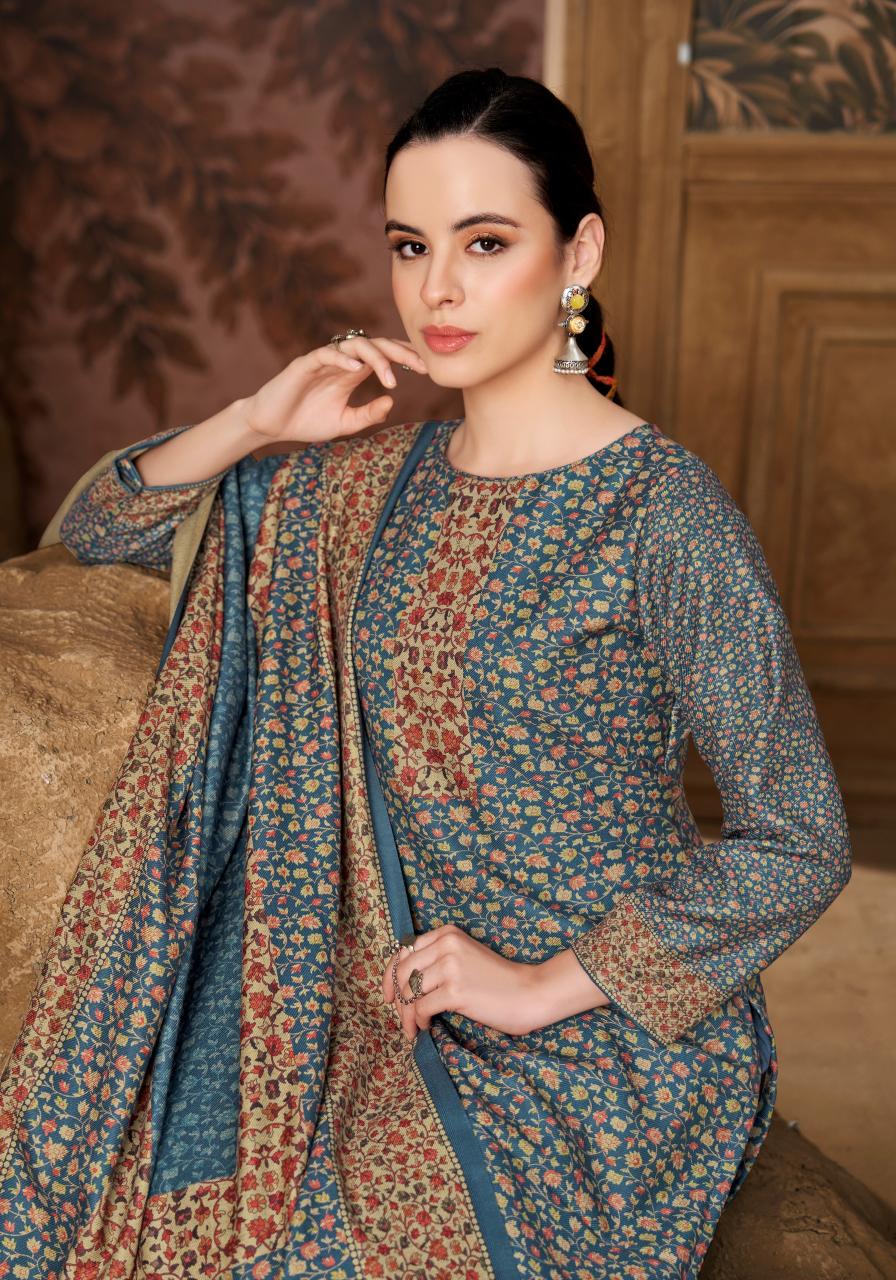 Alok Gul Buti catalog wholesale shops for dress materials in hyderabad - Sanvari Fashion