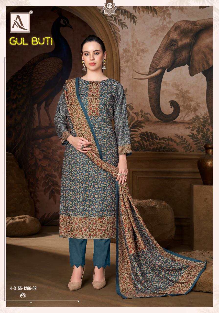 Alok Gul Buti catalog wholesale shops for dress materials in hyderabad - Sanvari Fashion