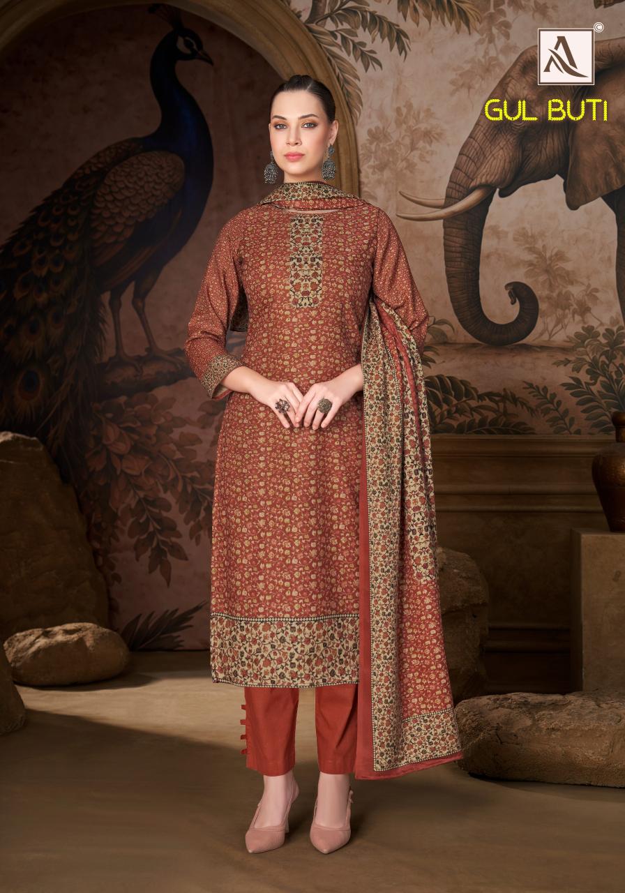 Alok Gul Buti catalog wholesale shops for dress materials in hyderabad - Sanvari Fashion