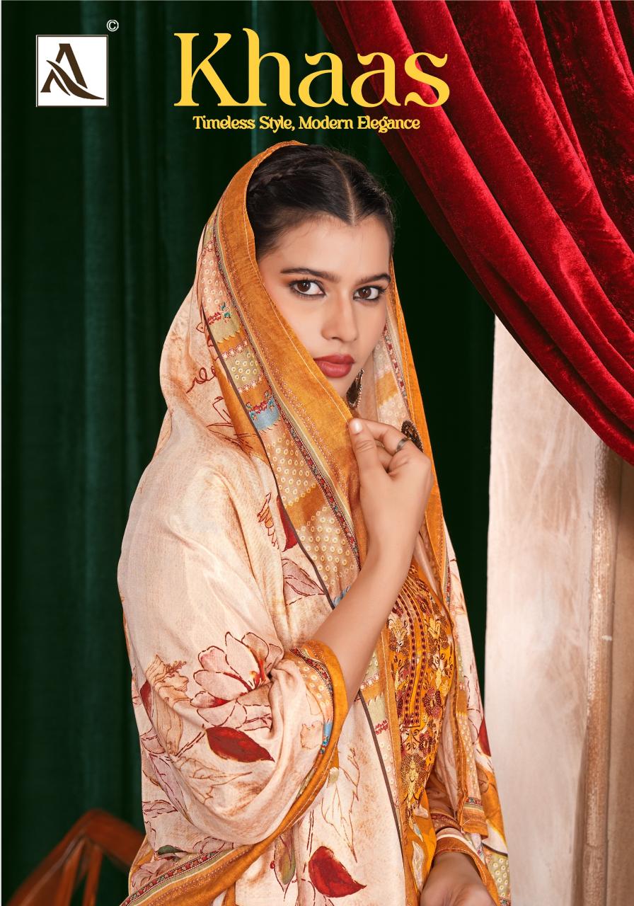 Alok Khaas catalog wholesale shops for dress materials in hyderabad - Sanvari Fashion