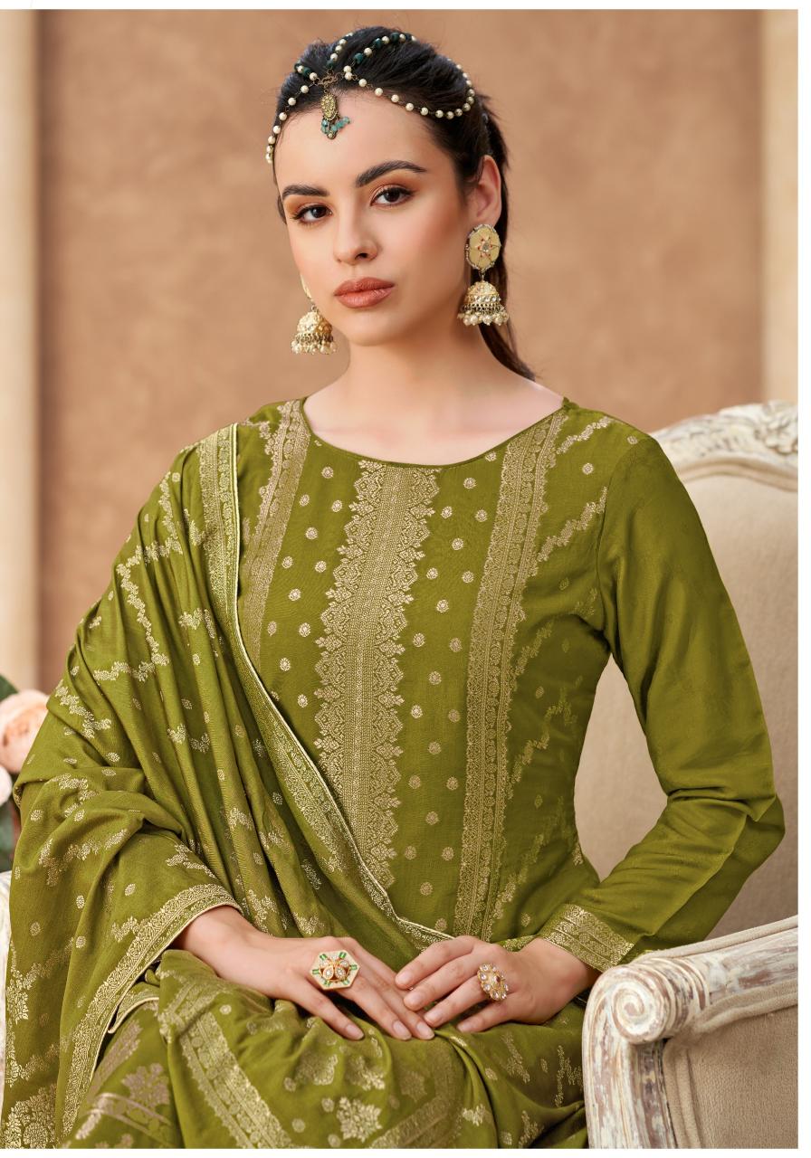 Alok Sargun vol 10 catalog surat textile dress material wholesale market - Sanvari Fashion