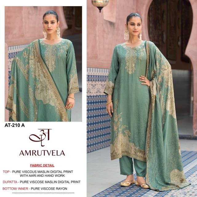 Amrutvela AT210 Catalog pakistani suit wholesale market - Sanvari Fashion