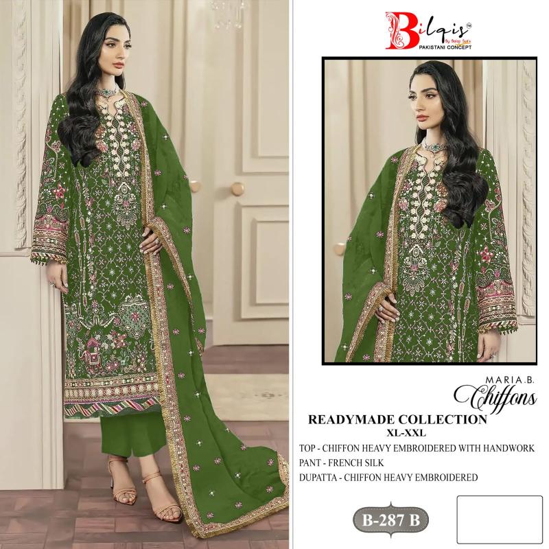 Bilqis B 287 A TO D catalog wholesale market for pakistani suits in hyderabad - Sanvari Fashion