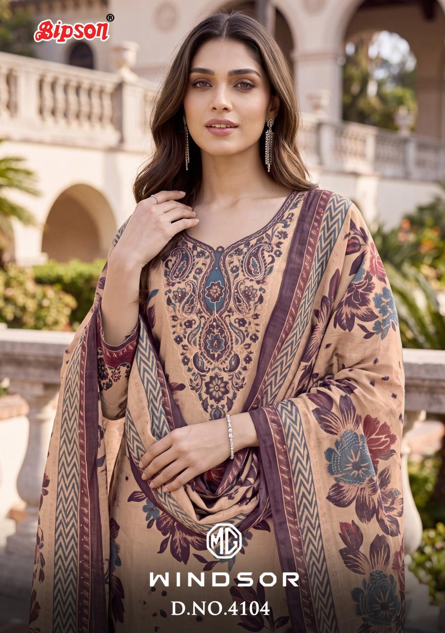 Bipson Windsor 4104 catalog churidar salwar kameez wholesale market - Sanvari Fashion