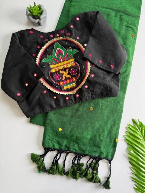 Blousewala Hk42 vol 3 catalog kolkata cotton sarees wholesale market - Sanvari Fashion