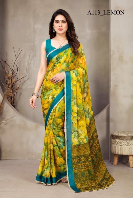 Dazira GC vol 64 catalog georgette sarees wholesale online - Sanvari Fashion