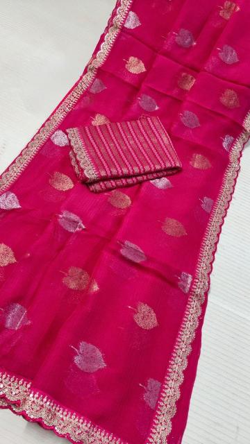 Dazira Georgette silk vol 5 catalog georgette sarees wholesale - Sanvari Fashion