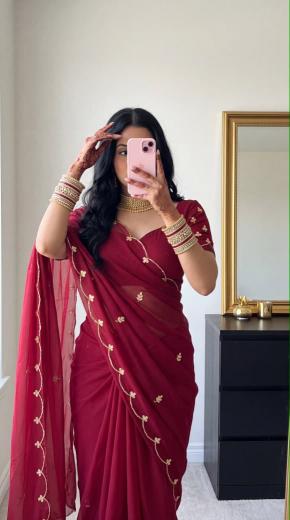 Dazira Georgette vol 71 catalog georgette sarees wholesale - Sanvari Fashion