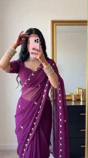Dazira Georgette vol 71 catalog georgette sarees wholesale - Sanvari Fashion