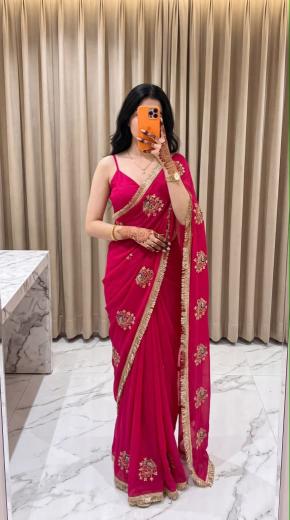 Dazira Georgette vol 87 catalog best wholesale saree market in surat - Sanvari Fashion
