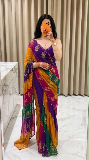 Dazira Georgette vol 88 catalog rajasthan wholesale saree market - Sanvari Fashion