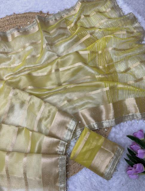 Dazira Organza Tissue Silk vol 7 catalog organza saree wholesale - Sanvari Fashion