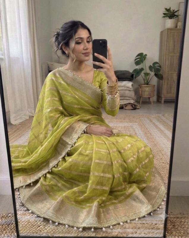 Dazira Organza Tissue Silk vol 7 catalog organza saree wholesale - Sanvari Fashion