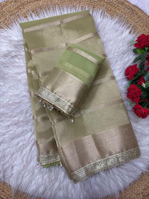 Dazira Organza Tissue Silk vol 7 catalog organza saree wholesale - Sanvari Fashion