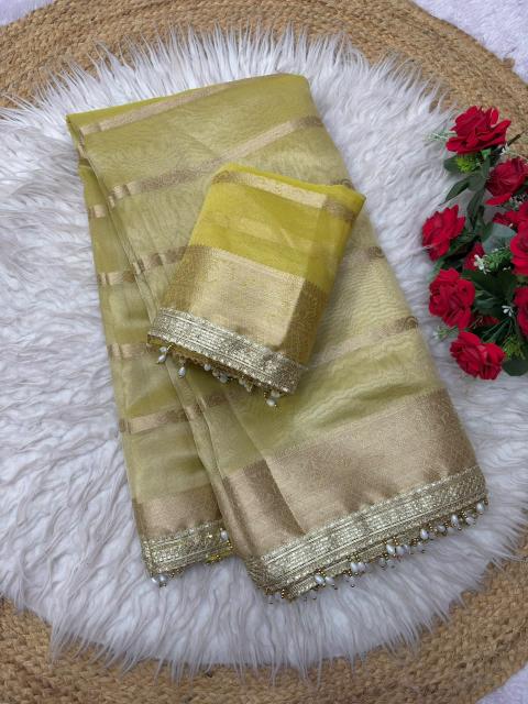 Dazira Organza Tissue Silk vol 7 catalog organza saree wholesale - Sanvari Fashion